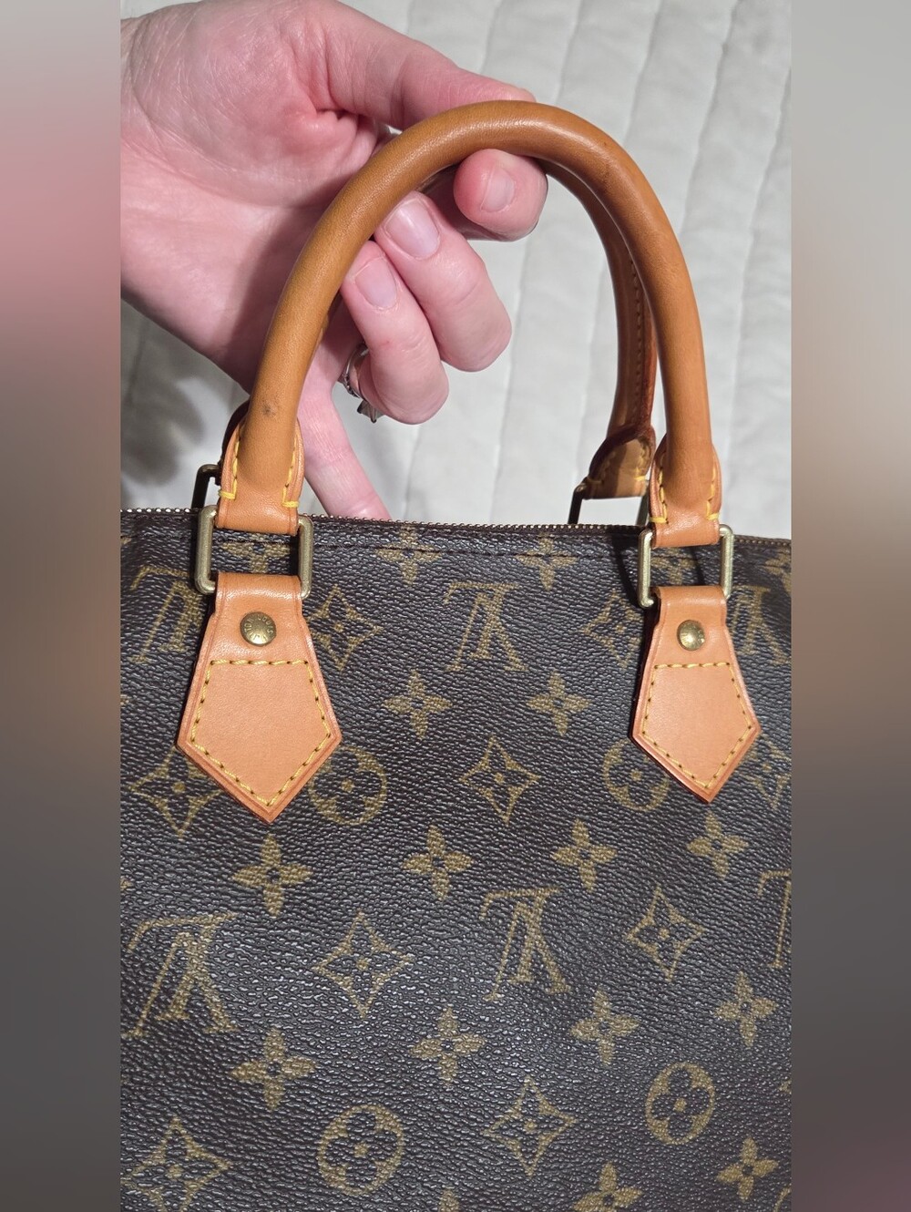 SOLD-Louis Vuitton Speedy 40 - Picture 13 of 16
